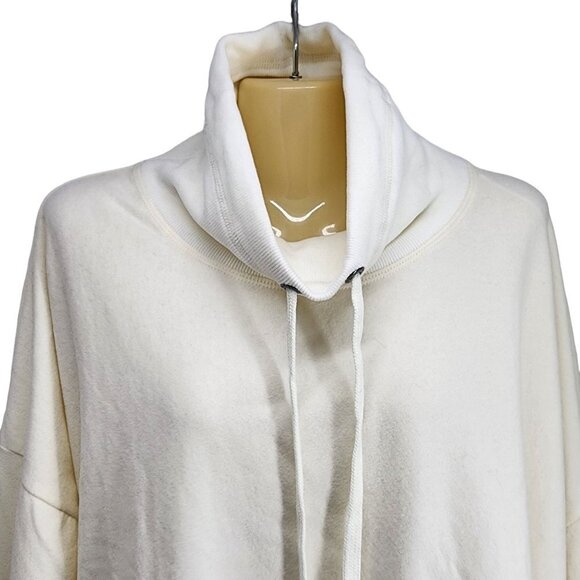 NWT Sweaty Betty Harmonise‎ Luxe Fleece White Pullover Sweatshirt Size XXL - Picture 3 of 12